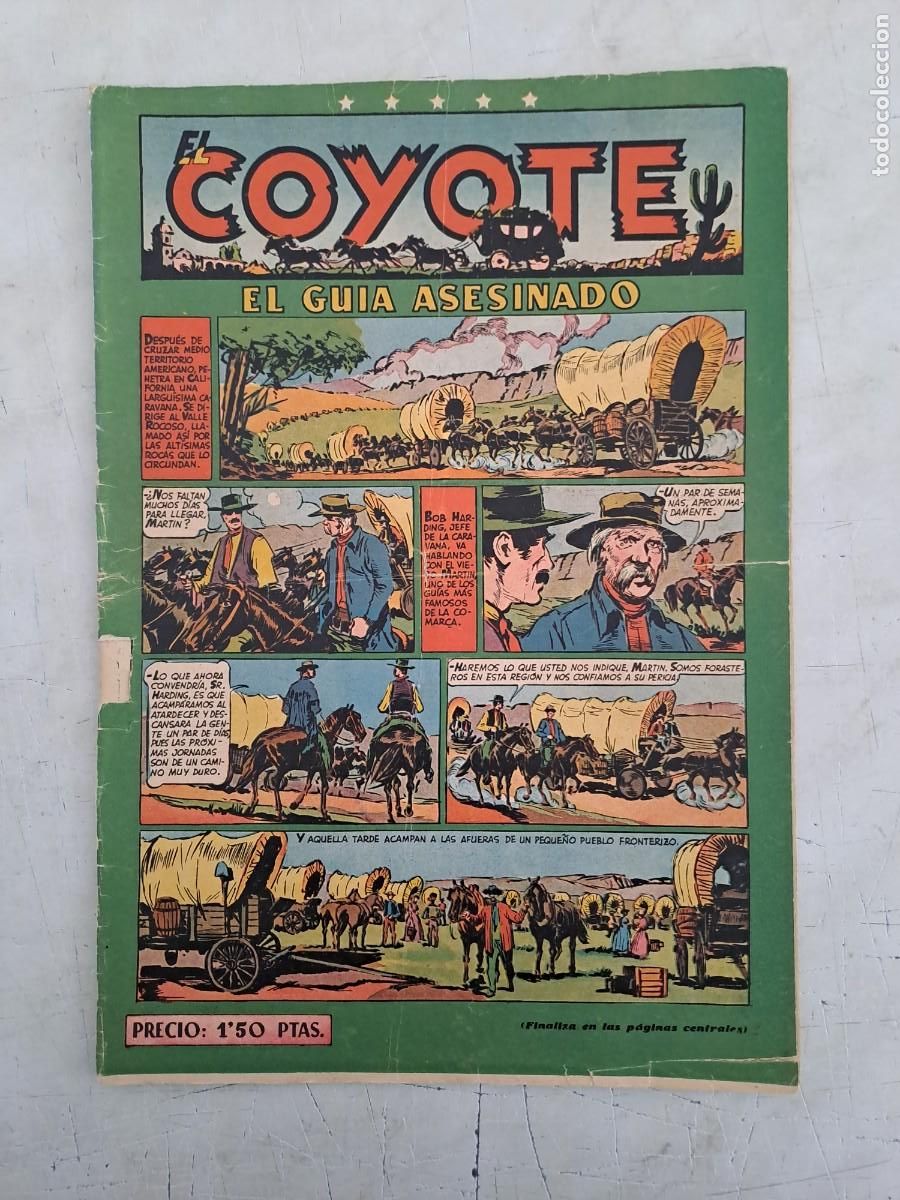 Tebeos: El Coyote, el gu&iacute;a asesinado, Cliper - Foto 1