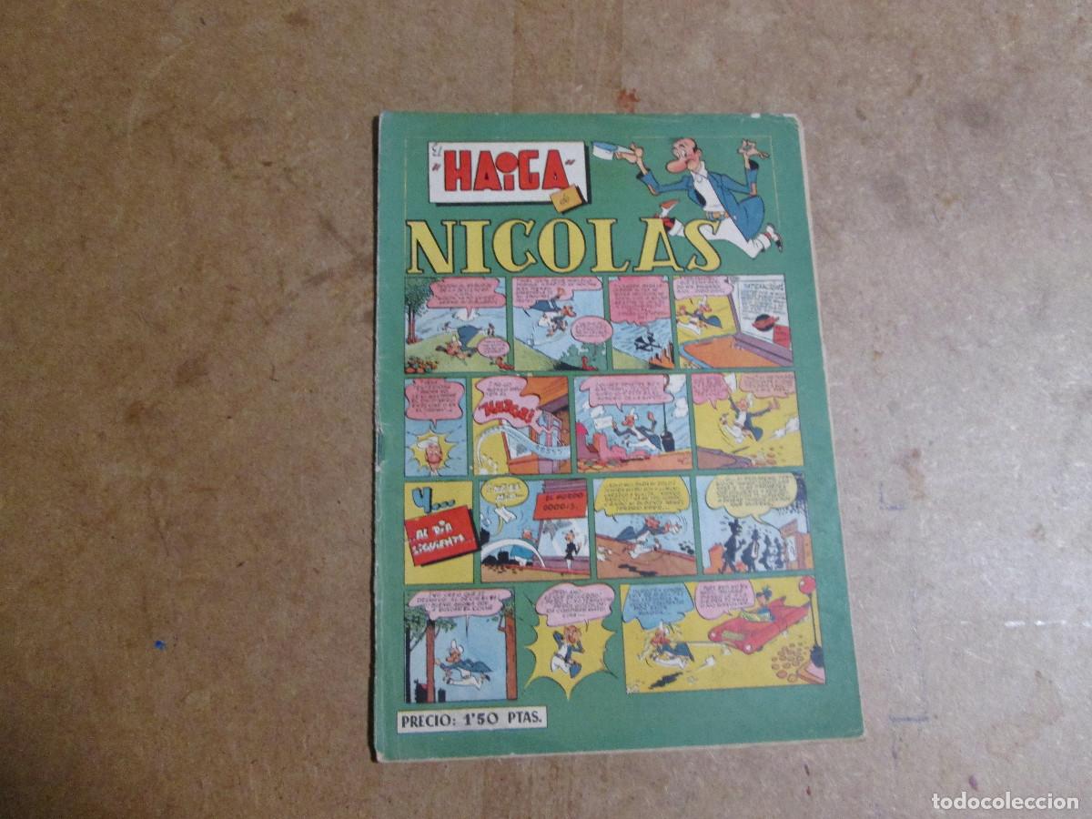 Tebeos: Nicol&aacute;s n&ordm; 28, original editorial cliper 1948 - Foto 1