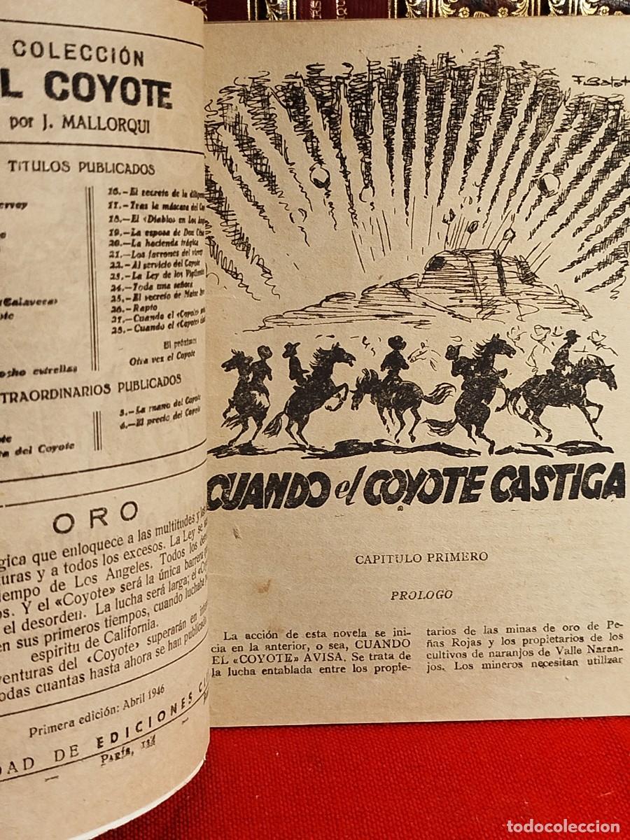 Tebeos: 1946. Lote El Coyote. Mallorqu&iacute;. - Foto 20