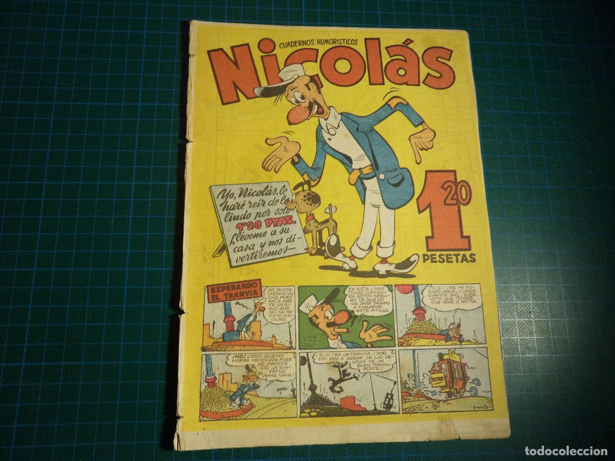 Tebeos: Nicolas. N&ordm; 82. Cliper. Procede de encuadernacion. - Foto 1