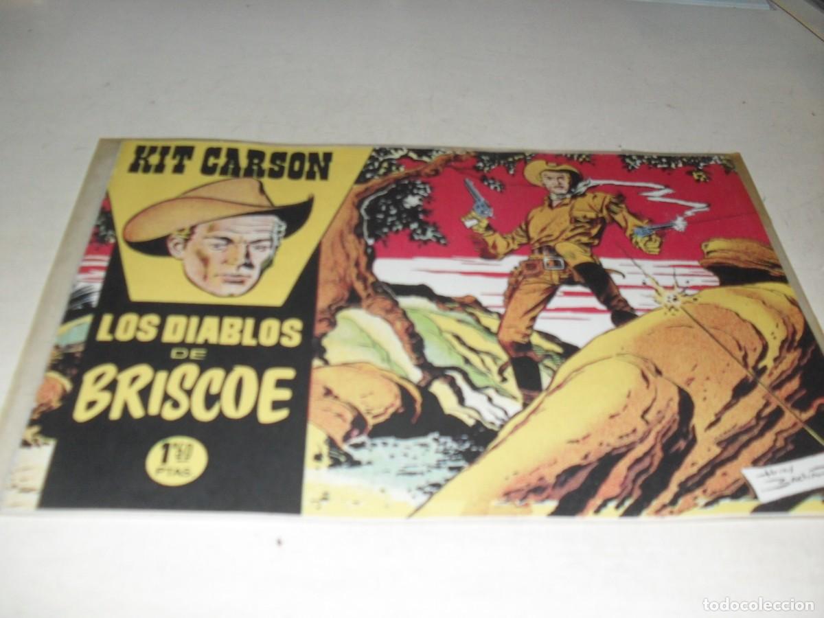 Tebeos: (FACSIMIL)KIT CARSON N&ordm; 1 LOS DIABLOS DE BRISCOE,(DE 6).CLIPER,1958 - Foto 1