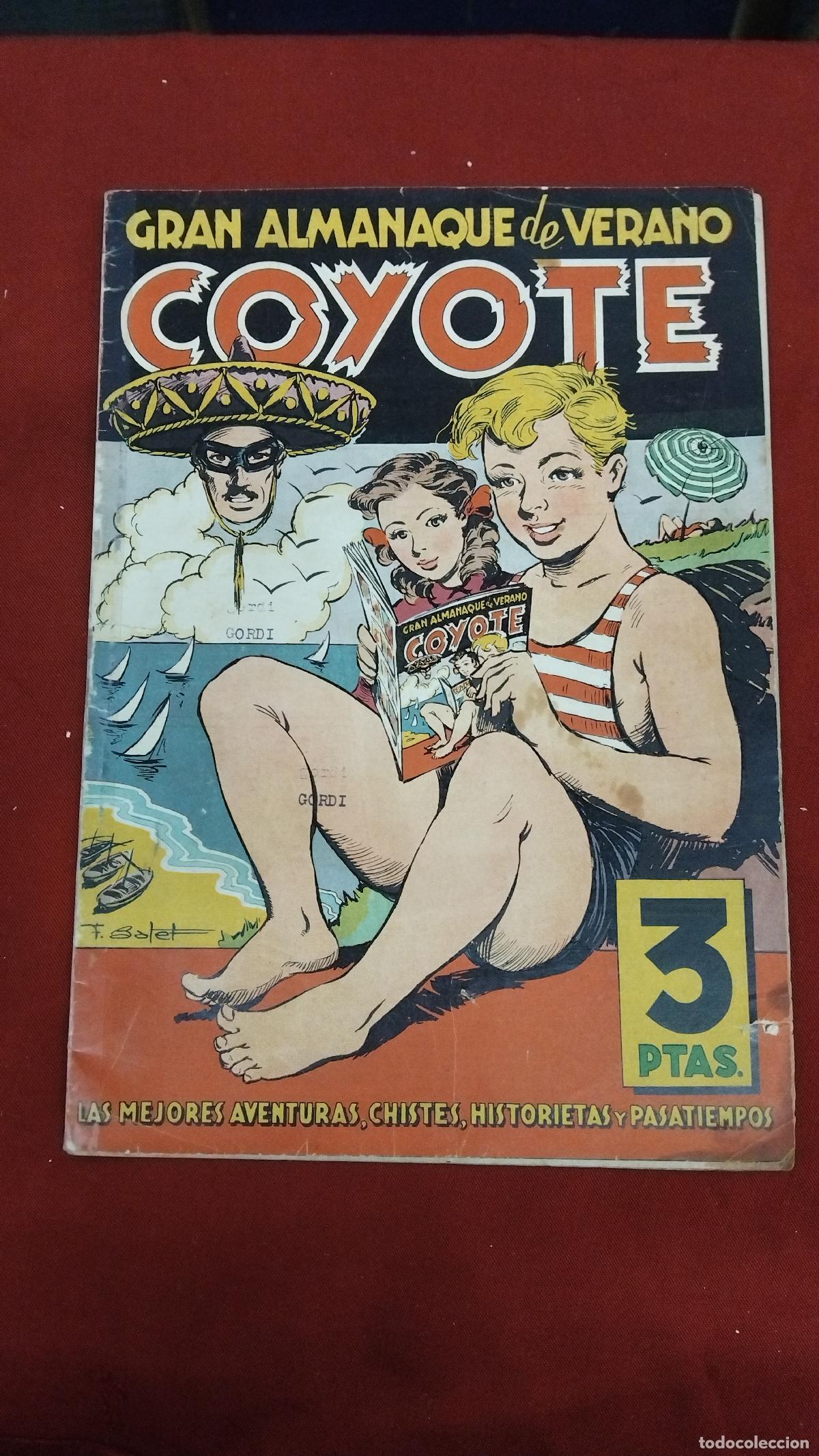Tebeos: GRAN ALMANAQUE DE VERANO COYOTE - EDICIONES CLIPER. - Foto 1