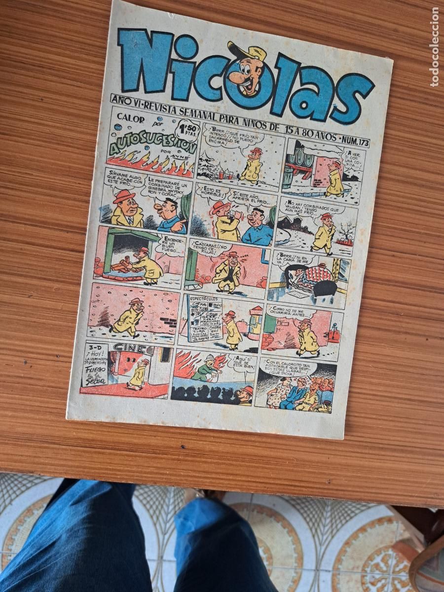 Tebeos: NICOLAS N&ordm;173 EDITA CLIPER - Foto 1