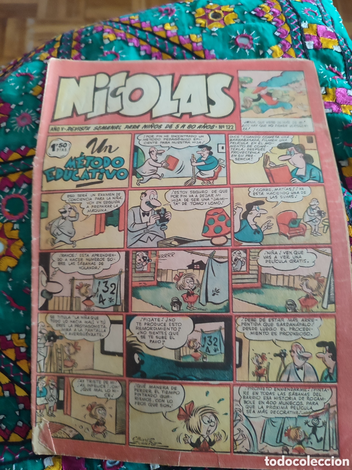 Tebeos: Tebeo Nicol&aacute;s n&uacute;mero 122 - Foto 1