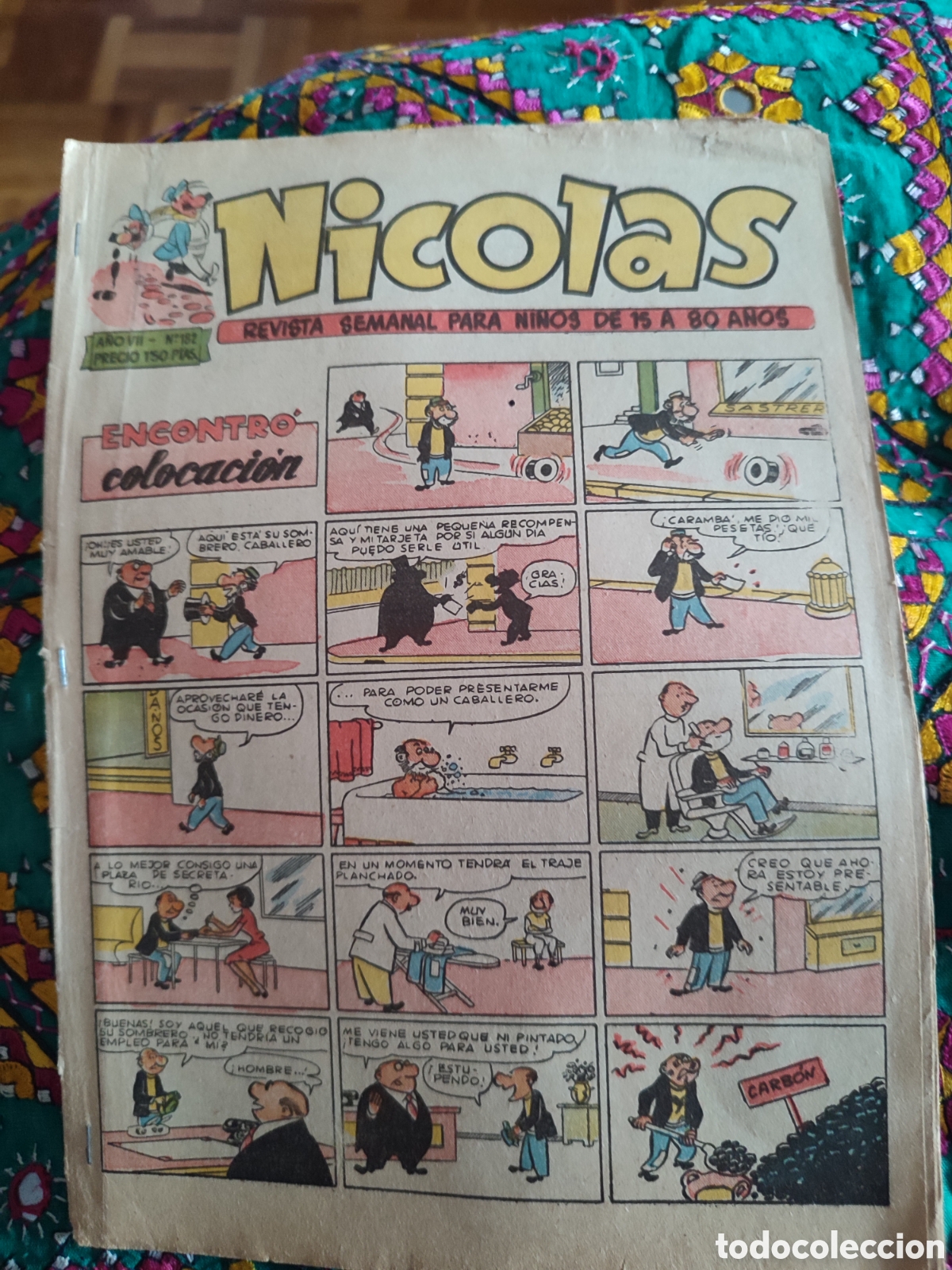 Tebeos: Tebeo Nicol&aacute;s n&uacute;mero 182 - Foto 1