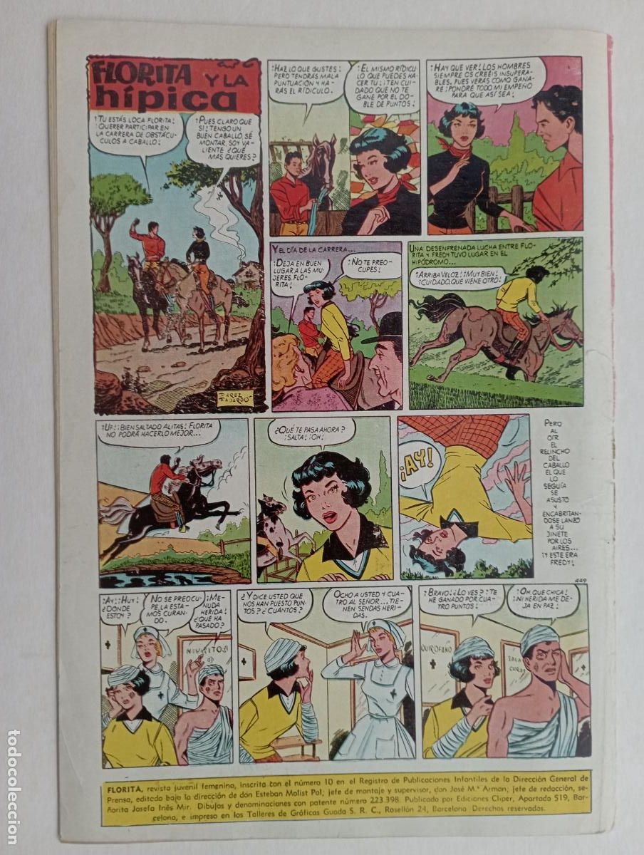 Tebeos: FLORITA N&ordm; 449 - MUY NUEVO - Foto 2