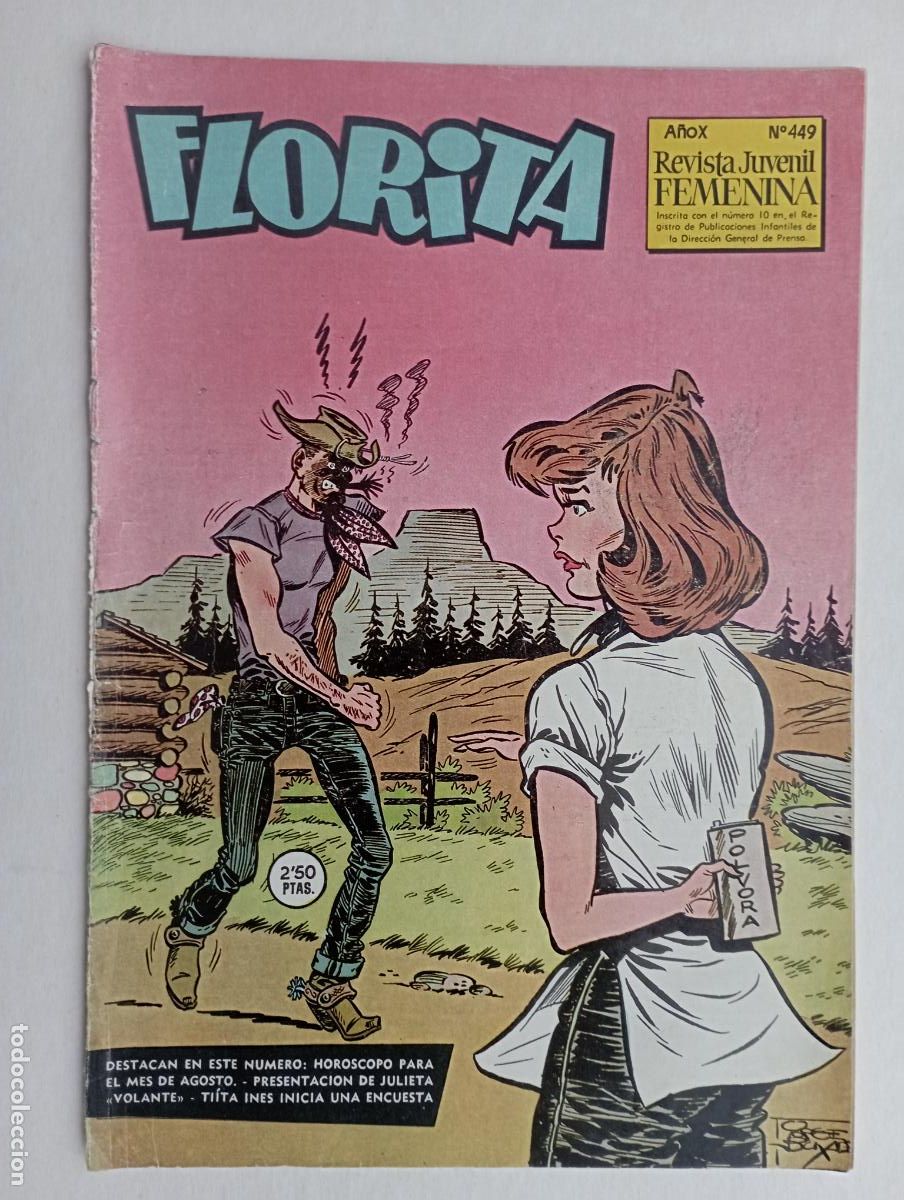 Tebeos: FLORITA N&ordm; 449 - MUY NUEVO - Foto 1