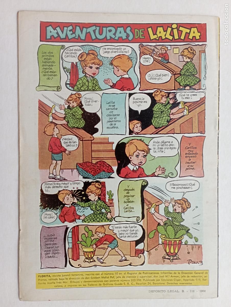 Tebeos: FLORITA N&ordm; 435 - MUY NUEVO - Foto 2