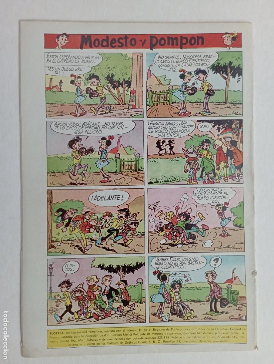 Tebeos: FLORITA N&ordm; 431 - MUY NUEVO - Foto 2