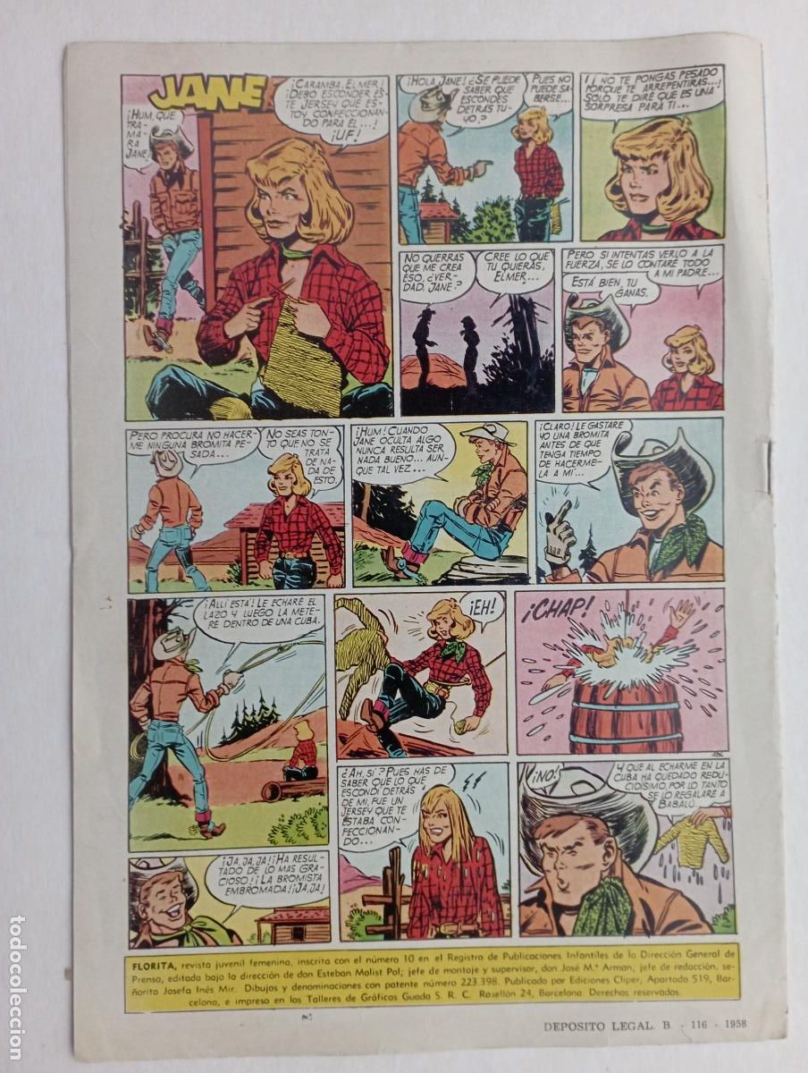Tebeos: FLORITA N&ordm; 486 - MUY NUEVO - Foto 2