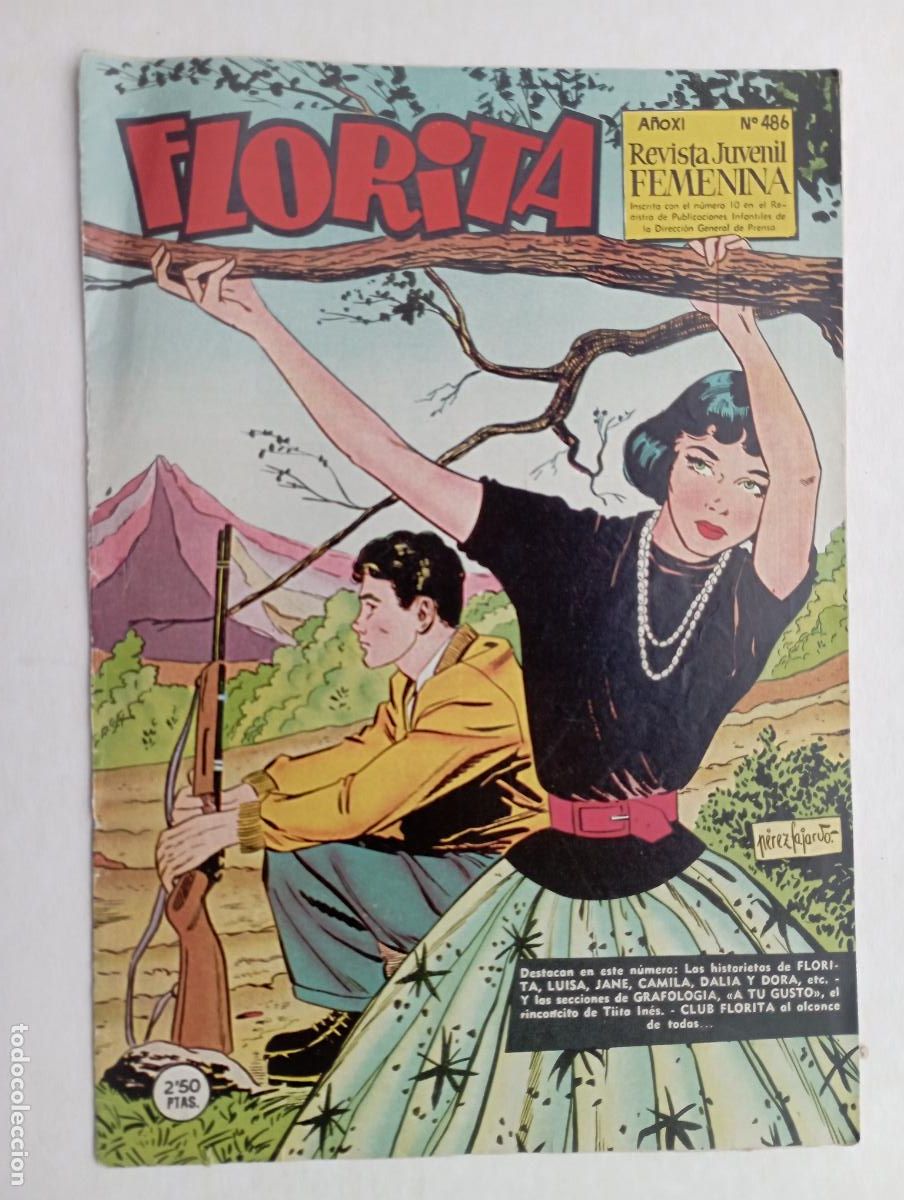 Tebeos: FLORITA N&ordm; 486 - MUY NUEVO - Foto 1