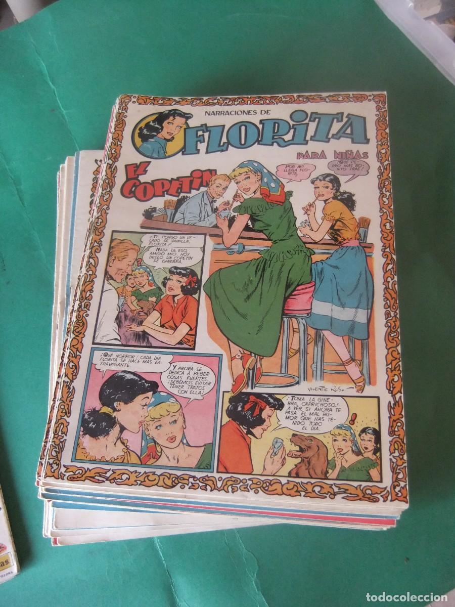 Tebeos: FLORITA LOTE DE 40 NUMEROS EDITORIAL CLIPER - Foto 2
