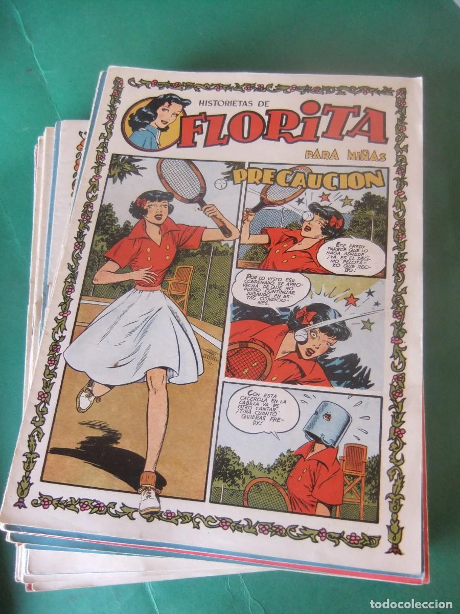 Tebeos: FLORITA LOTE DE 40 NUMEROS EDITORIAL CLIPER - Foto 4