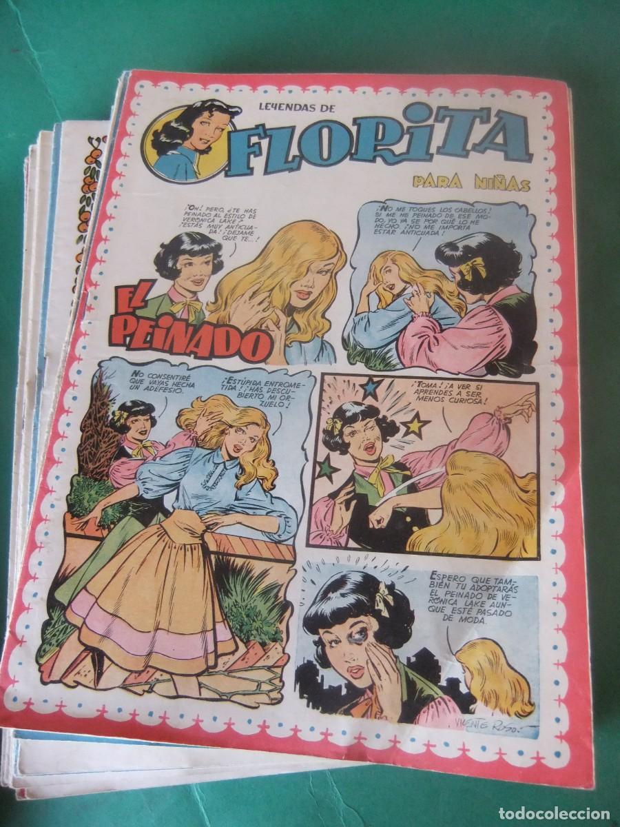 Tebeos: FLORITA LOTE DE 40 NUMEROS EDITORIAL CLIPER - Foto 5