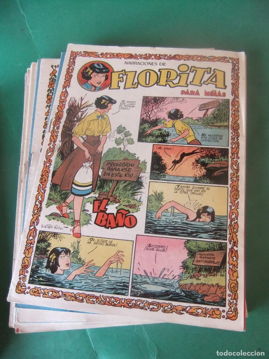 Tebeos: FLORITA LOTE DE 40 NUMEROS EDITORIAL CLIPER - Foto 6