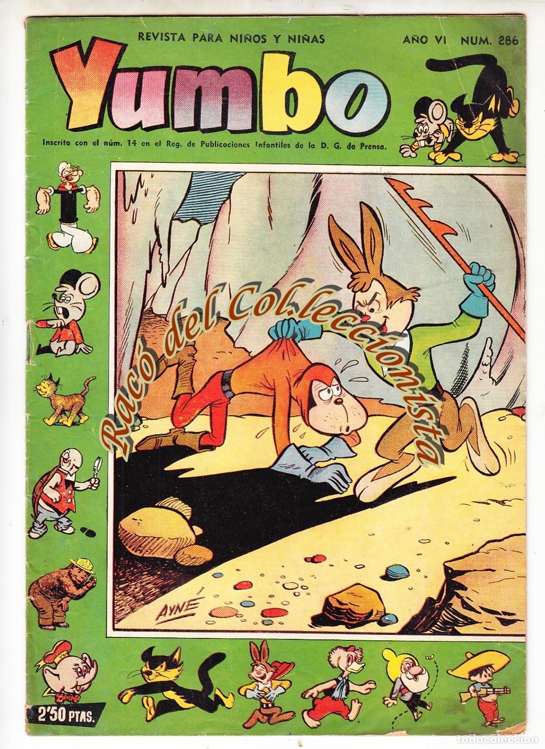 Tebeos: YUMBO N. 286 , EDITORIAL CLIPER , EDICI&Oacute;N ORIGINAL - Foto 1