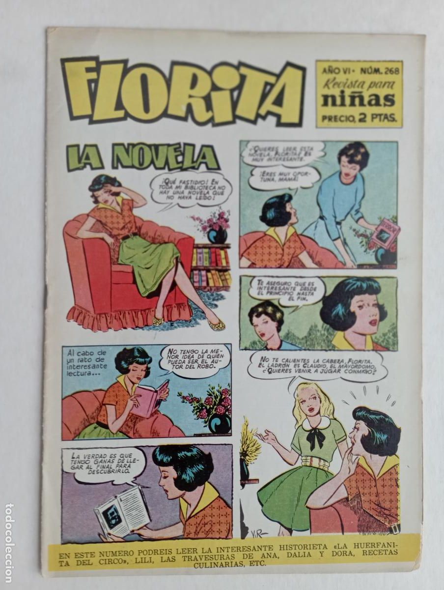 Tebeos: FLORITA N&ordm; 268 EDICIONES CLIPER - EXCELENTE ESTADO - Foto 1