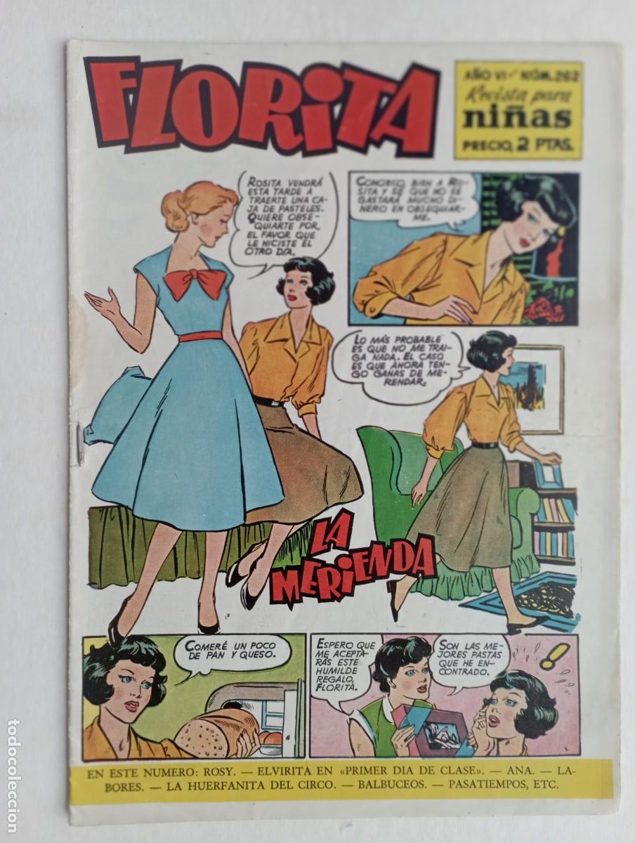 Tebeos: FLORITA N&ordm; 262 EDICIONES CLIPER - BUEN ESTADO - Foto 1