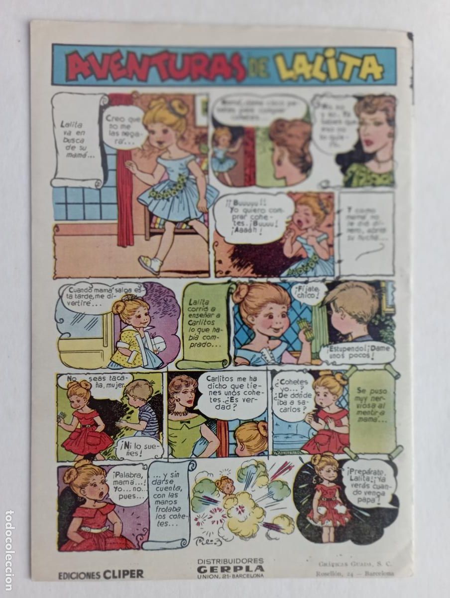 Tebeos: FLORITA N&ordm; 259 EDICIONES CLIPER - EXCELENTE ESTADO, - Foto 2