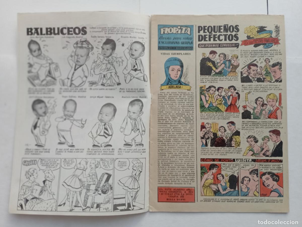 Tebeos: FLORITA N&ordm; 259 EDICIONES CLIPER - EXCELENTE ESTADO, - Foto 3