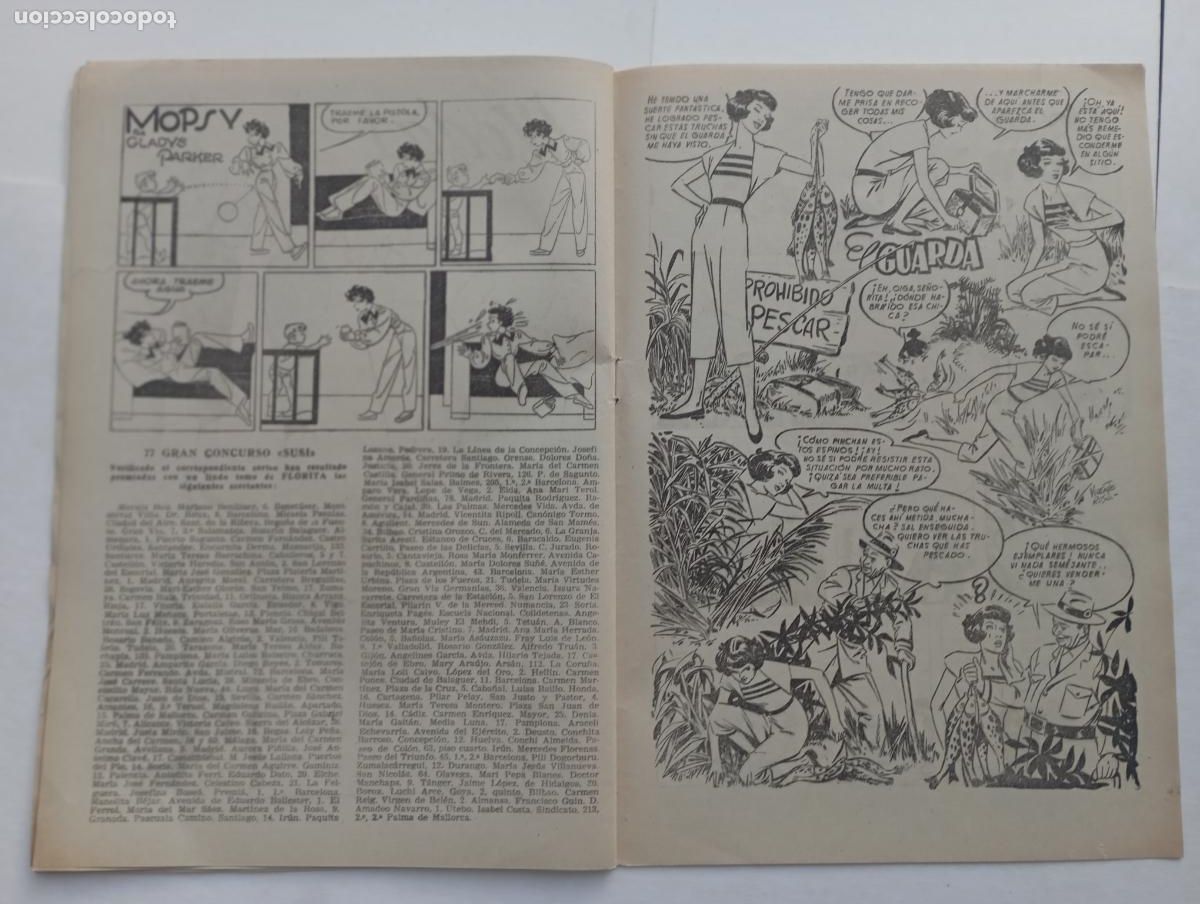 Tebeos: FLORITA N&ordm; 255 EDICIONES CLIPER - EXCELENTE ESTADO - Foto 5