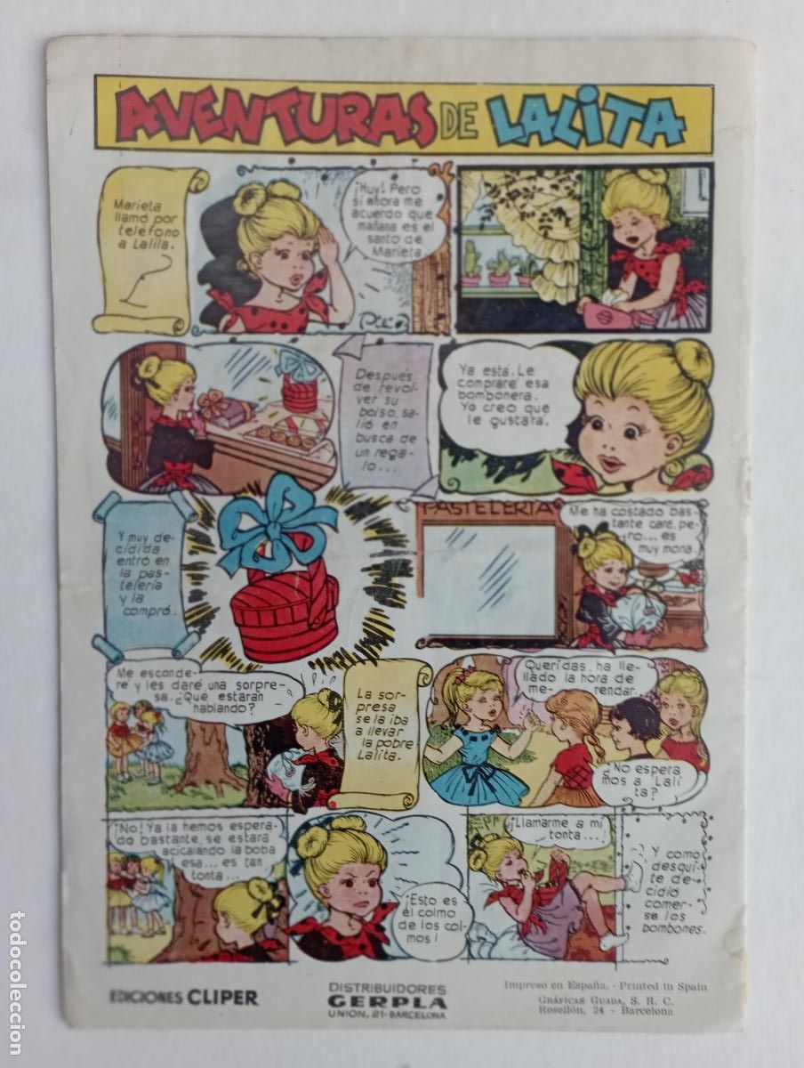 Tebeos: FLORITA N&ordm; 254 EDICIONES CLIPER - EXCELENTE ESTADO - Foto 2