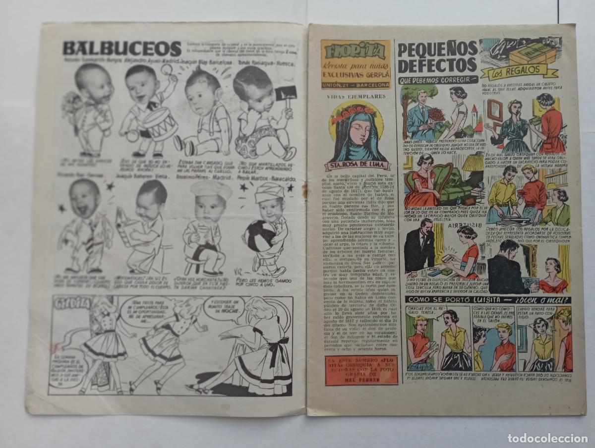 Tebeos: FLORITA N&ordm; 254 EDICIONES CLIPER - EXCELENTE ESTADO - Foto 3