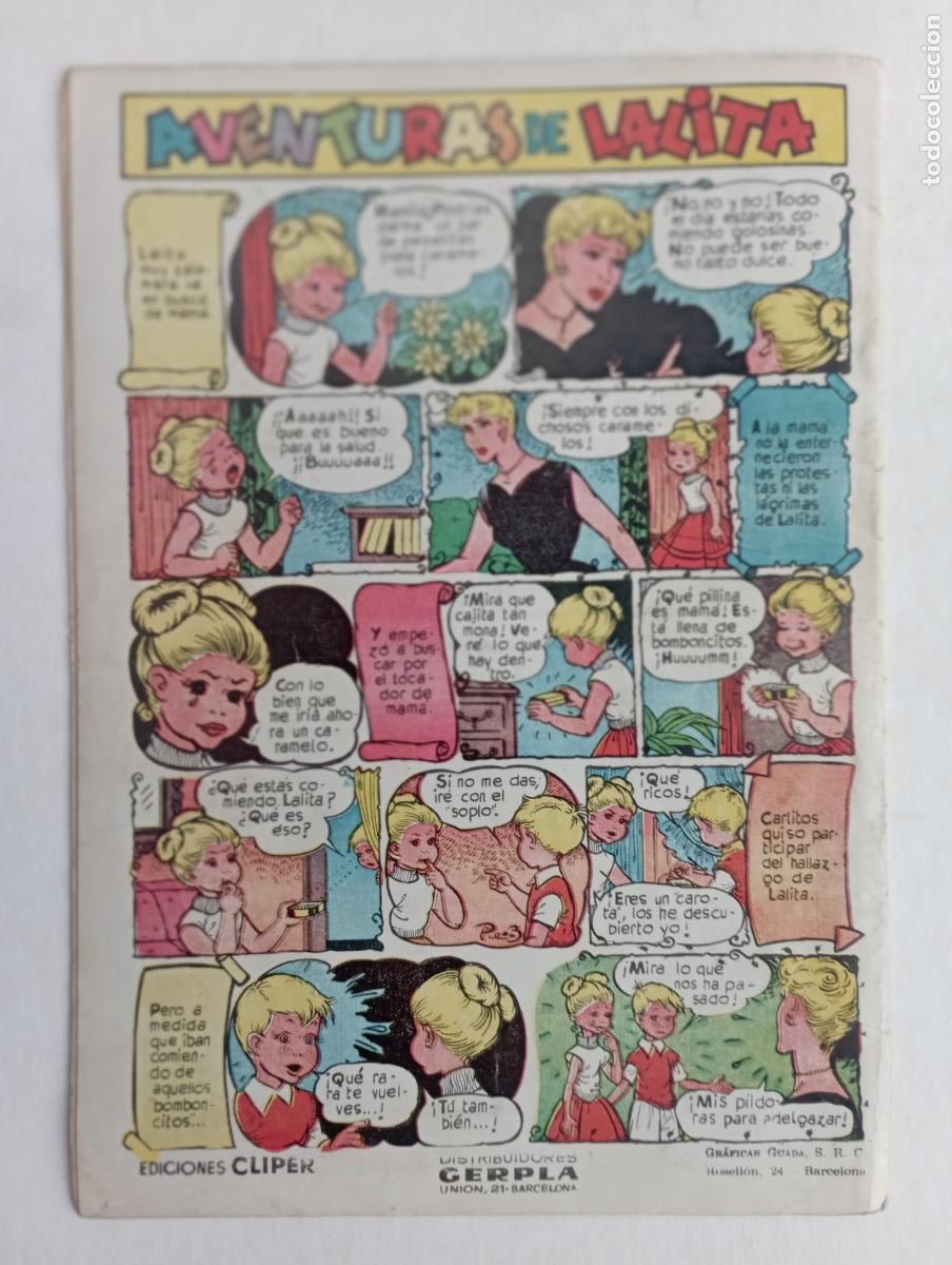 Tebeos: FLORITA N&ordm; 243 EDICIONES CLIPER - EXCELENTE ESTADO - Foto 2