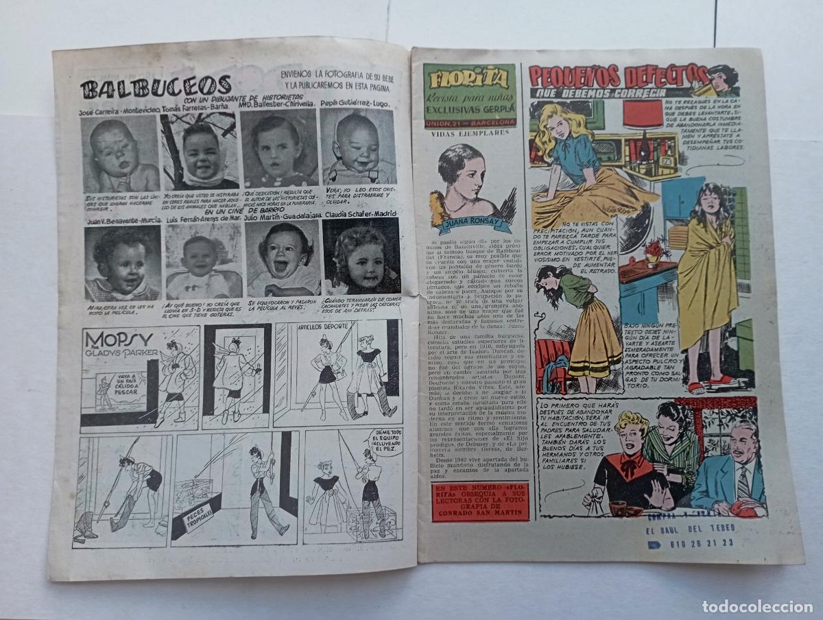 Tebeos: FLORITA N&ordm; 238 EDICIONES CLIPER - EXCELENTE ESTADO - Foto 3