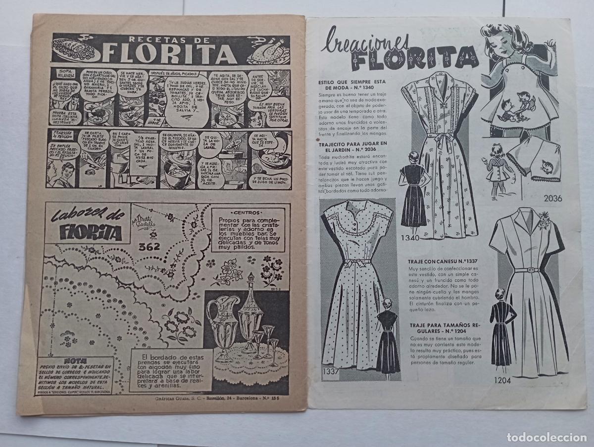 Tebeos: FLORITA N&ordm; 155 - EDICIONES CLIPER - Foto 7