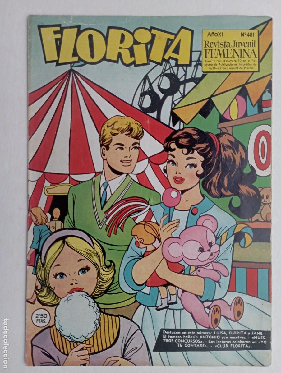 Tebeos: FLORITA N&ordm; 481 - EDICIONES CLIPER - Foto 1