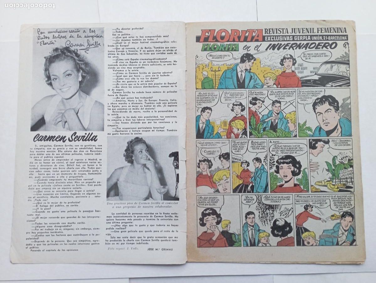 Tebeos: FLORITA N&ordm; 462 - EDICIONES CLIPER - Foto 3