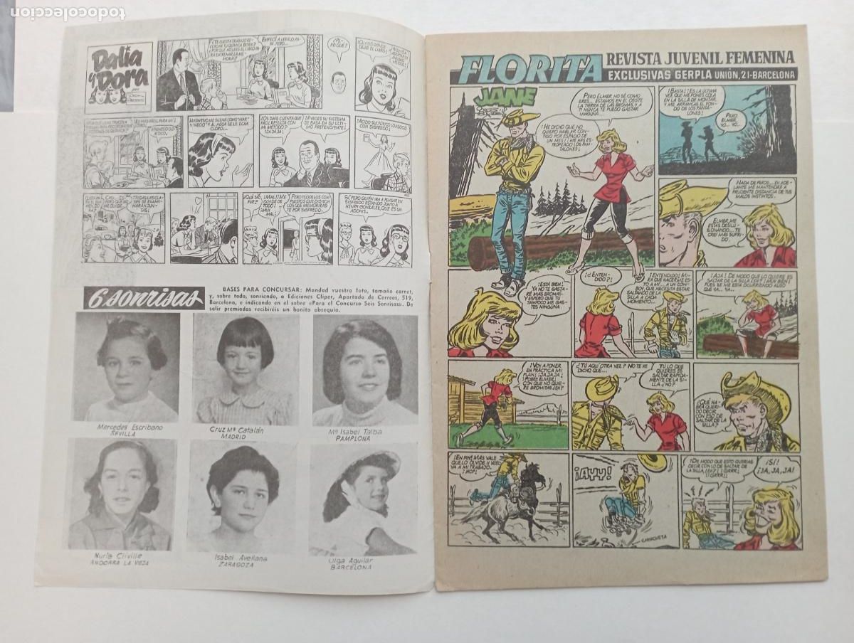 Tebeos: FLORITA N&ordm; 443 - EDICIONES CLIPER - IMPECABLE - Foto 3