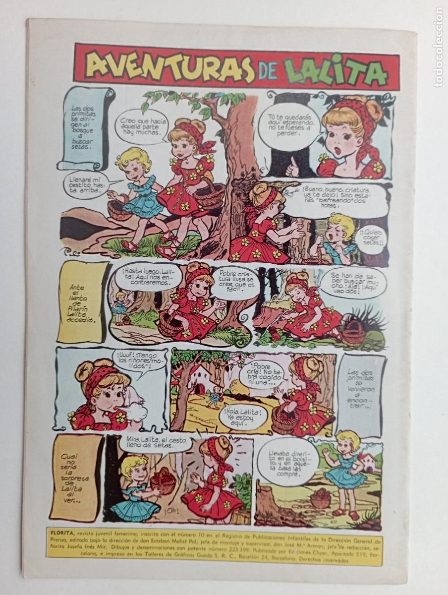 Tebeos: FLORITA N&ordm; 421 - EDICIONES CLIPER - COMO NUEVO - Foto 7