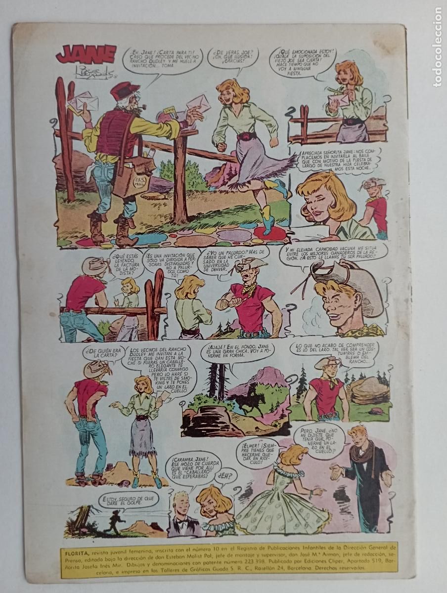 Tebeos: FLORITA N&ordm; 418 - EDICIONES CLIPER - Foto 2