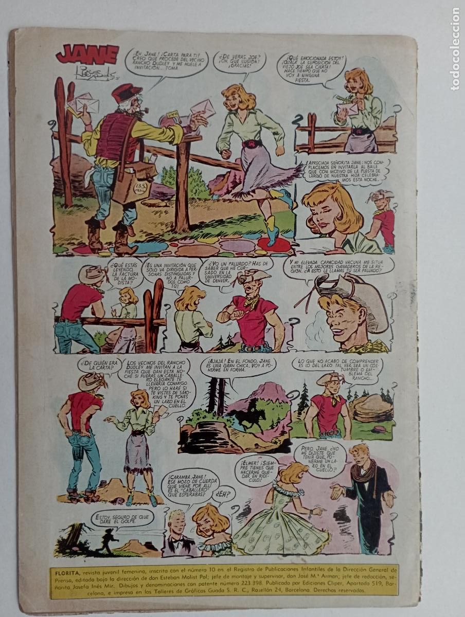Tebeos: FLORITA N&ordm; 418 - EDICIONES CLIPER - Foto 2