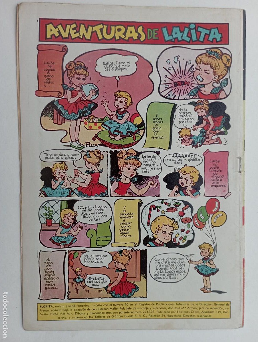 Tebeos: FLORITA N&ordm; 414 - EDICIONES CLIPER - Foto 2