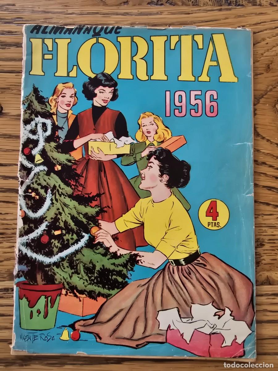 Tebeos: FLORITA ALMANAQUE 1956 - Foto 1