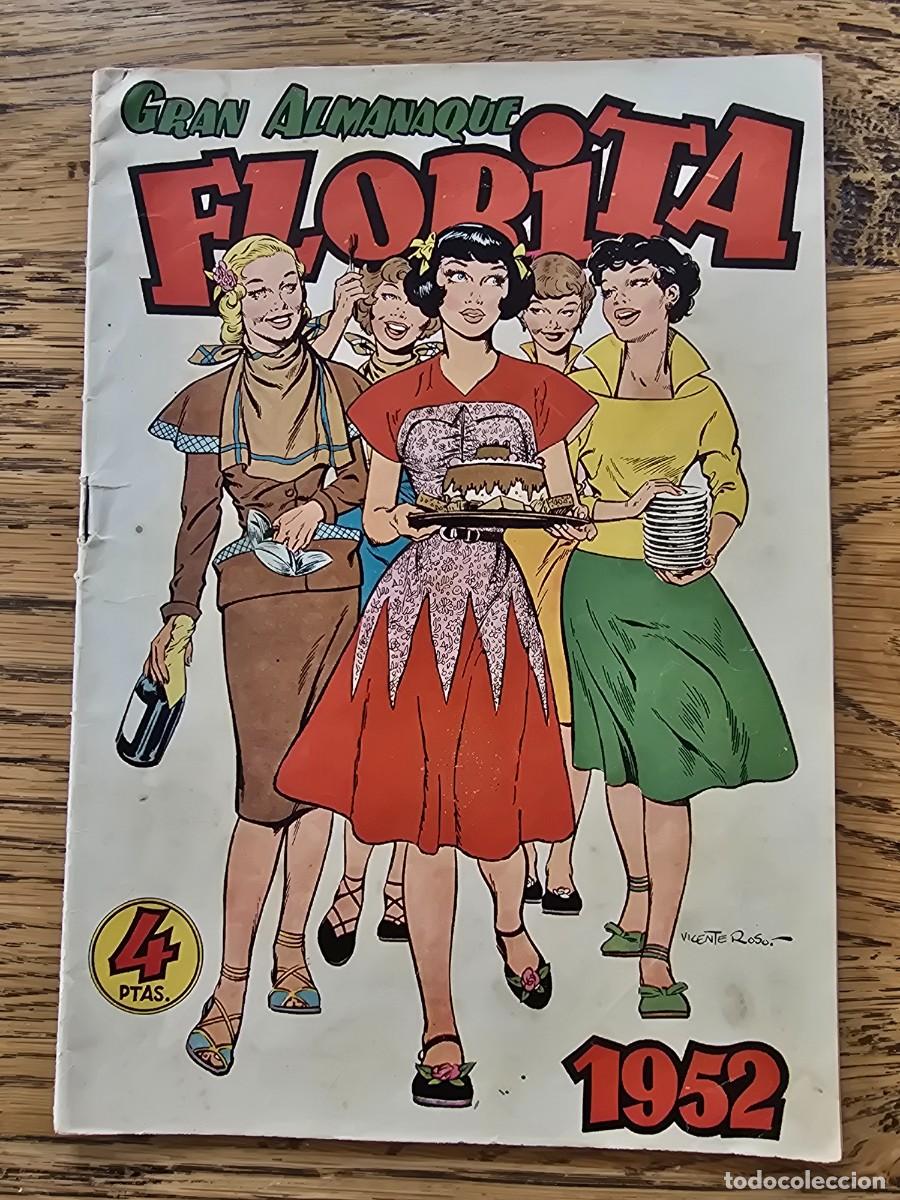 Tebeos: FLORITA GRAN ALMANAQUE 1952 - Foto 1