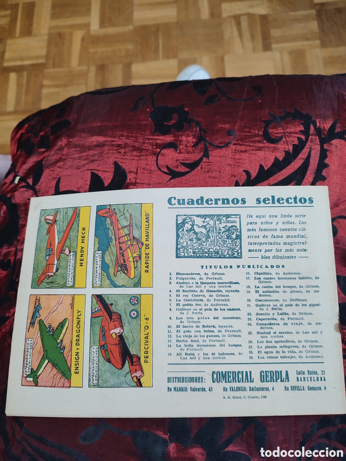 Tebeos: Los cisnes salvajes, cuento Anderson - Foto 2