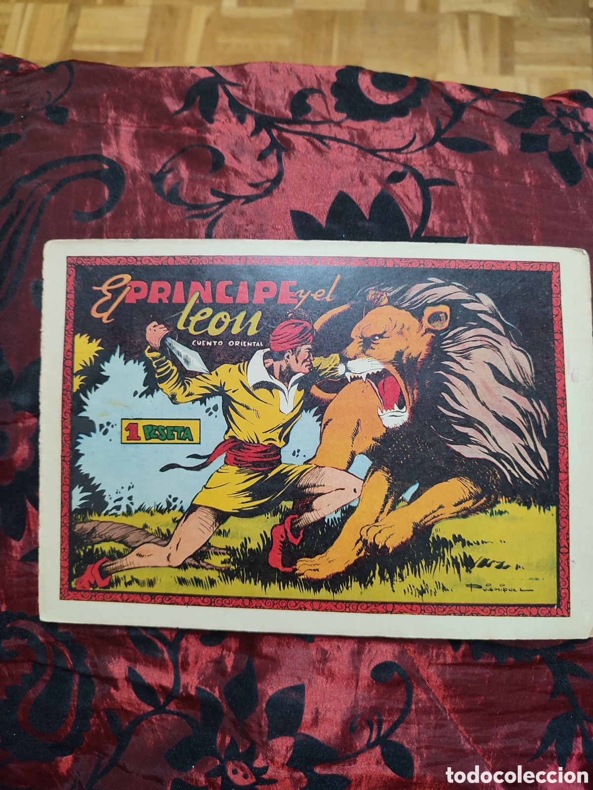 Tebeos: El pr&iacute;ncipe y el le&oacute;n, cuento oriental - Foto 1