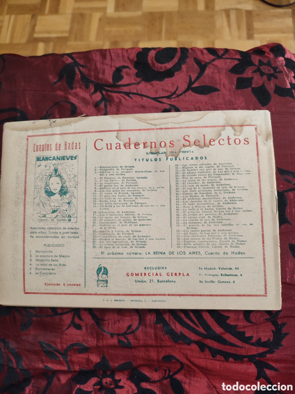 Tebeos: La traves&iacute;a clarita, cuento de hadas - Foto 2