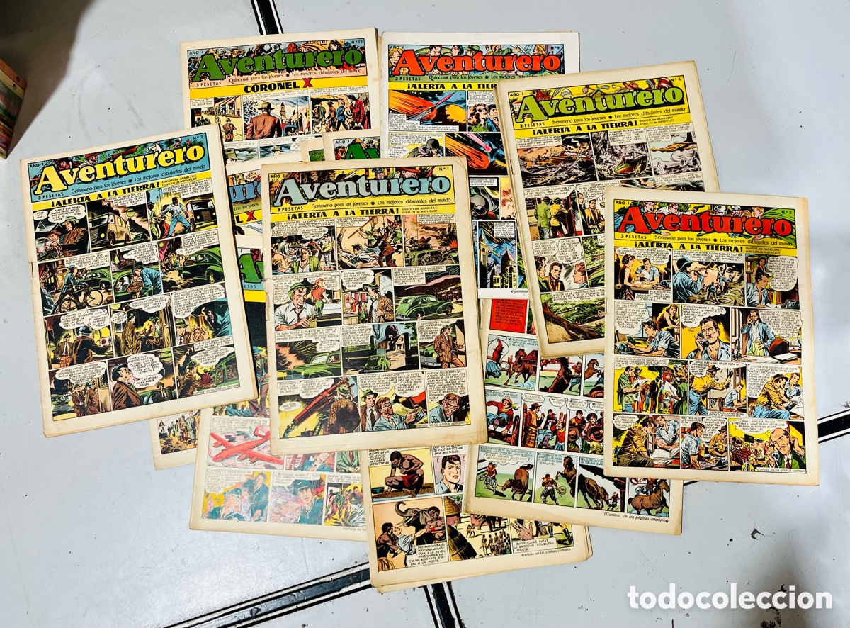 Tebeos: COLECCI&Oacute;N AVENTURERO, 26 EJEMPLARES, (EDITORIAL CLIPER) - Foto 1