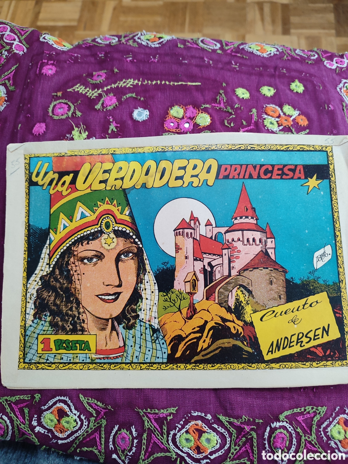 Tebeos: Una verdadera princesa cuento de Anderson - Foto 1