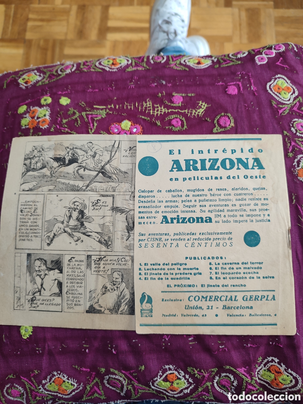 Tebeos: El intr&eacute;pido Arizona n&uacute;m 8 - Foto 2