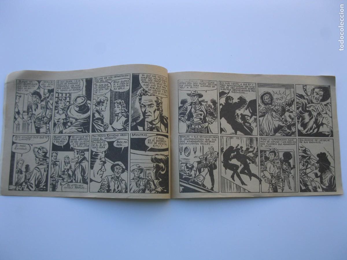 Tebeos: KIT CARSON - N&ordm; 3 - DESAFIO A LOS VALIENTES - ORIGINAL - EDICIONES CLIPER - A&Ntilde;O 1958. - Foto 2