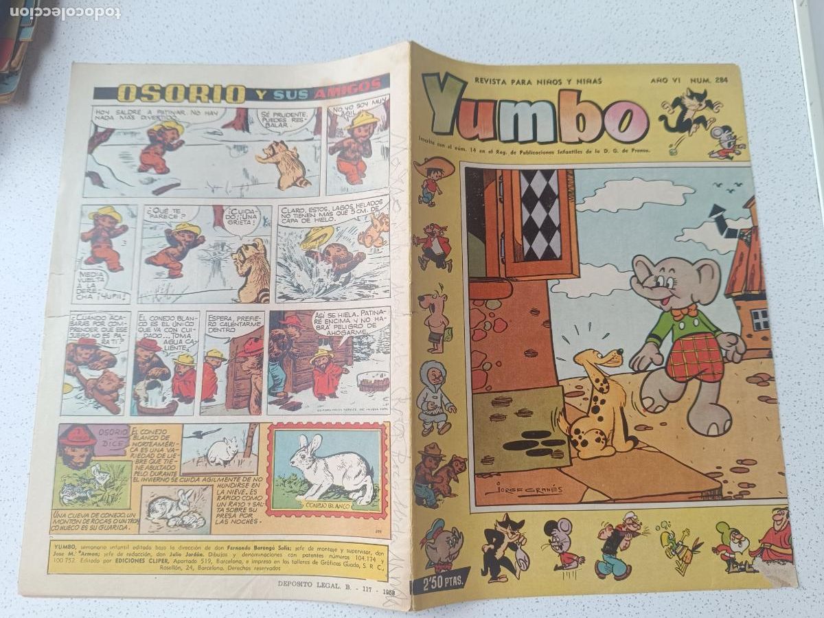 Tebeos: Yumbo n&uacute;mero 284 Cliper - Foto 1