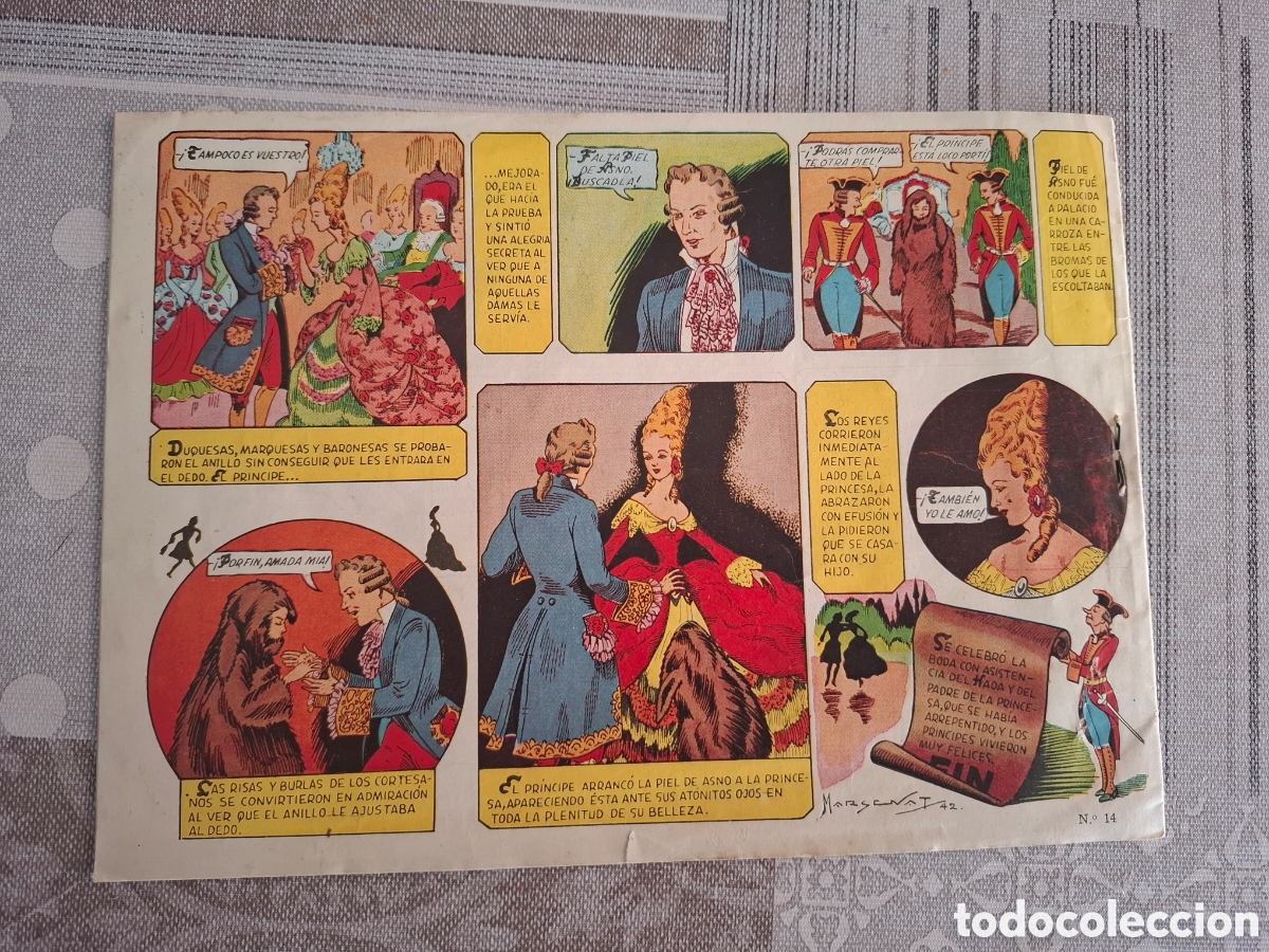 Tebeos: Piel de asno , cuentos selectos cisne n&deg; 14 - Foto 2