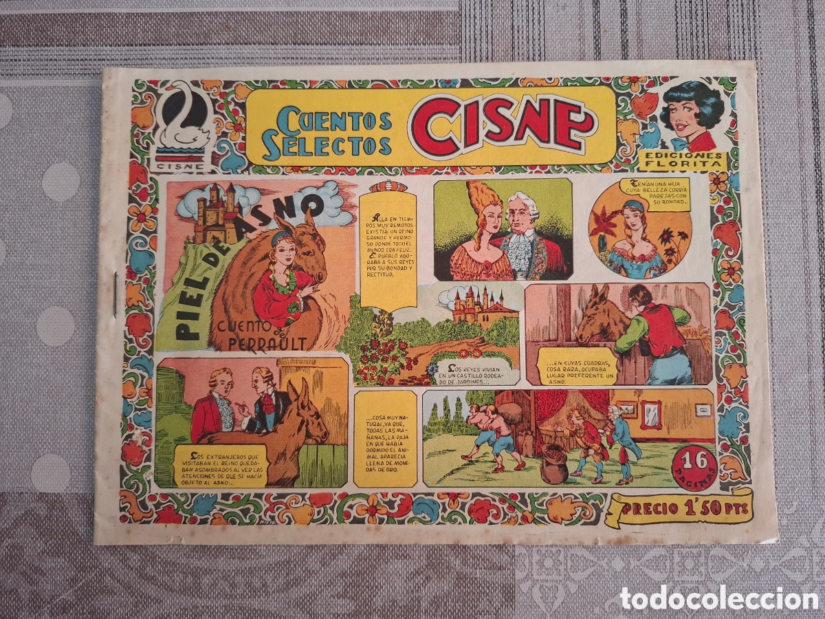 Tebeos: Piel de asno , cuentos selectos cisne n&deg; 14 - Foto 1