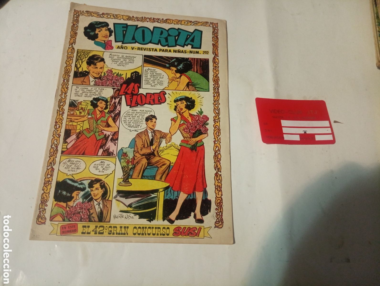 Tebeos: Comic florita revista 212 - Foto 1